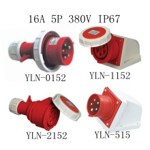 16A 5p Industrial Plug and Socket